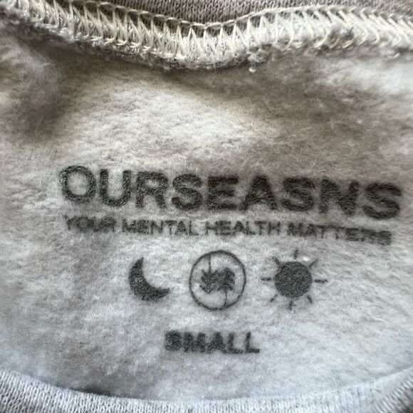 OURSEASNS ‘Take Care!’ Sweatshirt. Small - Picture 2 of 2
